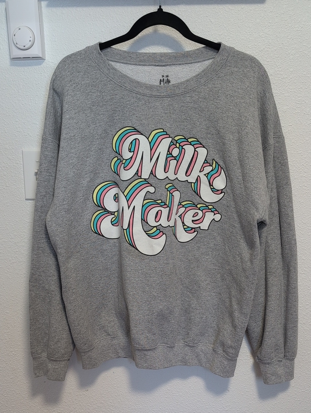 The Little Milk Bar 'Milk Maker' Graphic Crewneck Sweatshirt